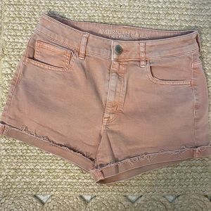 AE hi-rise shortie, size 6